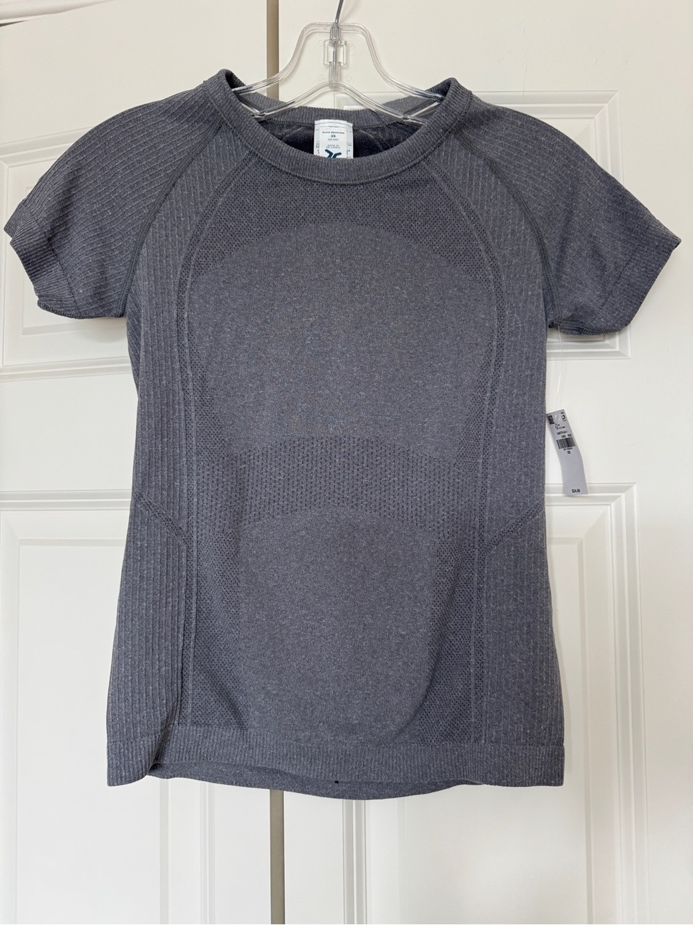 Old Navy Short Sleeve Seamless Athletic Tee - Charcoal Gray